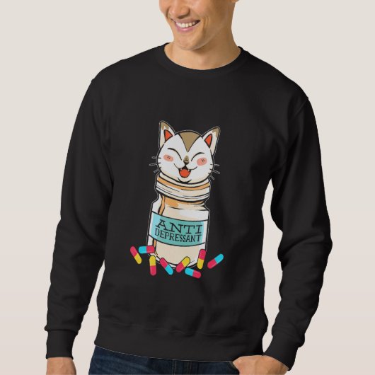 Cat Antidepressivum Trui (Voorkant)
