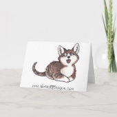 Cat Apology Kaart (Achterkant)