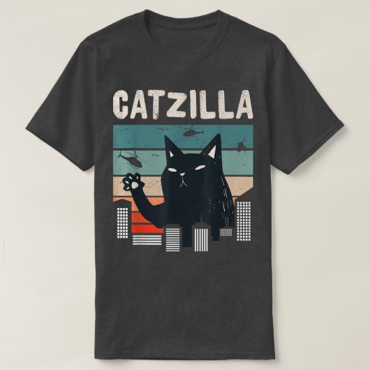 Cat Apparel Catzilla T-shirt (Design voorkant)
