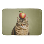 Cat Apple Badmat (Voorkant)