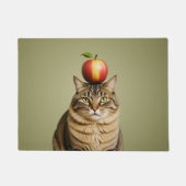 Cat Apple Deurmat (Voorkant)