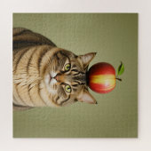 Cat Apple Legpuzzel (Horizontaal)