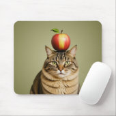 Cat Apple Muismat (Met muis)