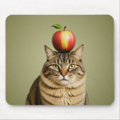 Cat Apple Muismat (Voorkant)