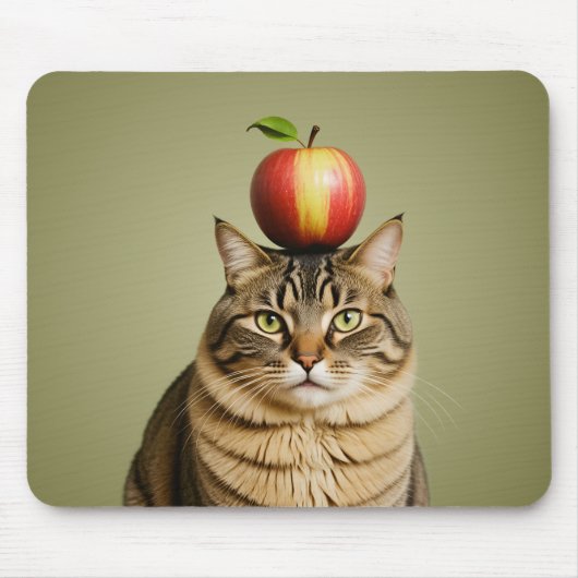 Cat Apple Muismat (Voorkant)