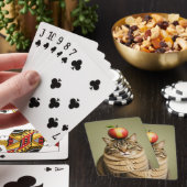 Cat Apple Pokerkaarten (Insitu)