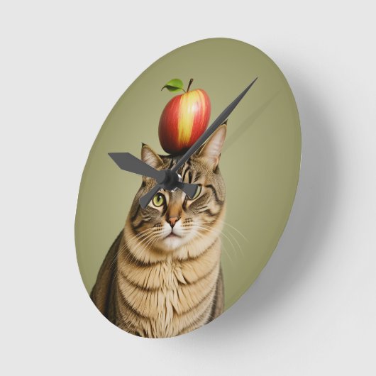 Cat Apple Ronde Klok (Hoek)