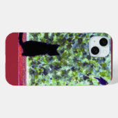 Cat Art Black Cat Bird Watching! Case-Mate iPhone Case (Achterkant (horizontaal))