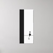 Cat Art Canvas Afdruk (Voorkant)