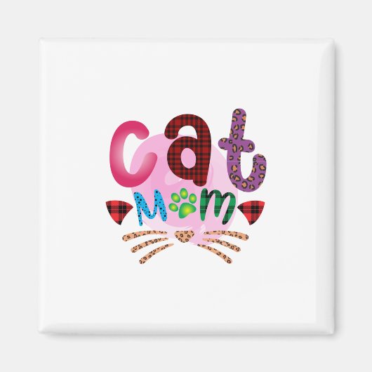 Cat Art Cat Ma_2 Magneet (Voorkant)