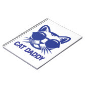 Cat Art Cat Papa Notitieboek (Linkerzijde)
