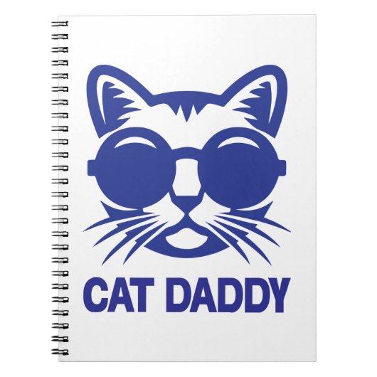 Cat Art Cat Papa Notitieboek (Voorkant)