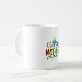 Cat Art Classy-moedertop Koffiemok (Voorkant links)