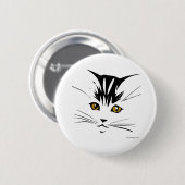 Cat Art Design Buttonnen Ronde Button 5,7 Cm (Voorkant /achterkant)
