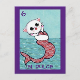 Cat Art, El Dulce, Postcard Briefkaart