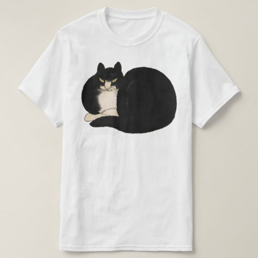 Cat Art Graphic T-shirt (Design voorkant)