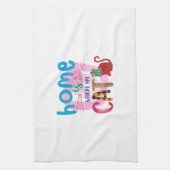 Cat Art Home Is Where My Cat Is Theedoek (Verticaal)