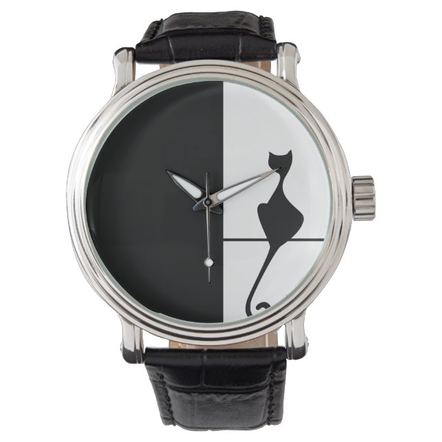 Cat Art Horloge (Voorkant)