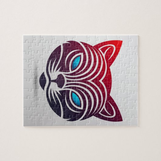 Cat Art Legpuzzel (Horizontaal)