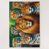 Cat Art Legpuzzel (Verticaal)