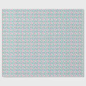 Cat Art | Leuke kat regenbogen Cadeaupapier (Vlak)