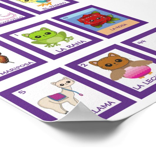 Cat Art Lottería Poster (Hoek)