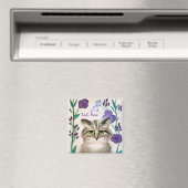 Cat Art Magnet personaliseren (Insitu (Vaatwasser))