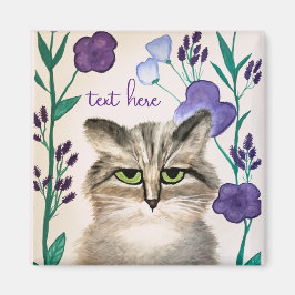 Cat Art Magnet personaliseren
