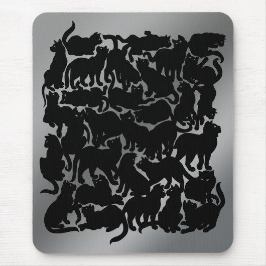 Cat Art Mousepad Bug Keepomwille Cat Lover Gifts Muismat (Voorkant)