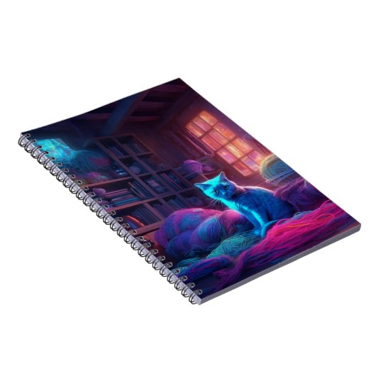 Cat Art Notitieboek (Rechterzijde)