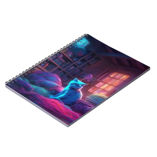 Cat Art Notitieboek (Linkerzijde)