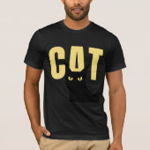 Cat Art ontwerp T-shirt (Voorkant)