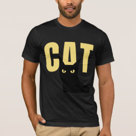 Cat Art ontwerp T-shirt