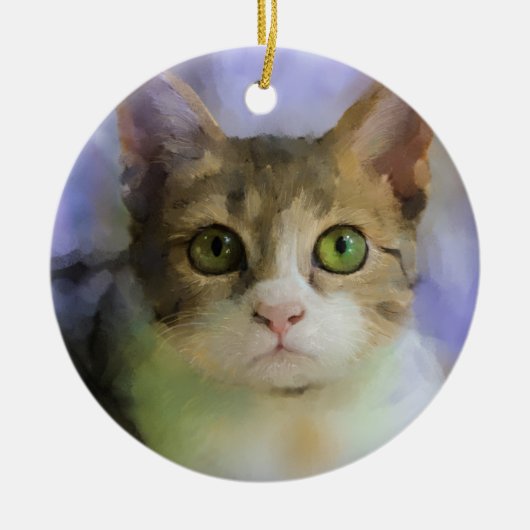 Cat Art Ornament (Voorkant)