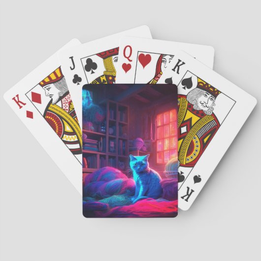 Cat Art Pokerkaarten (Achterkant)