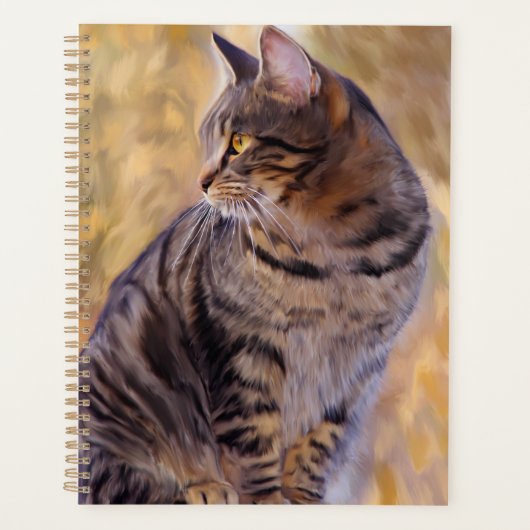 Cat Art Portrait Planner (Voorkant)