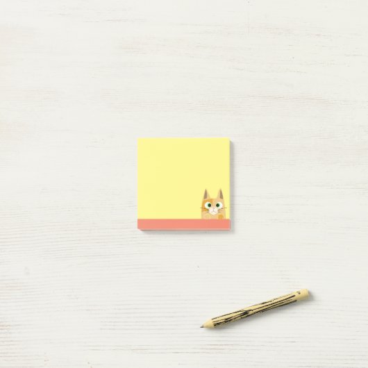 Cat Art Post-it® Notes (Op bureau)