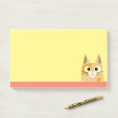 Cat Art Post-it® Notes (Op bureau)