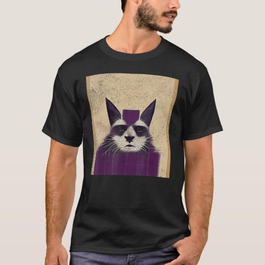 Cat Art T-shirt (Voorkant)