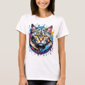 Cat art! t-shirt (Voorkant)