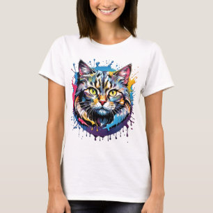 Cat art! t-shirt