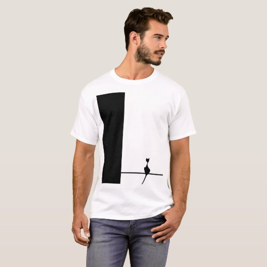 Cat Art T-shirt (Voorkant volledig)