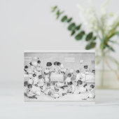 Cat Art van Louis Wain 1900 Briefkaart (Staand voorkant)