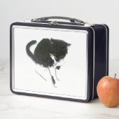 Cat Art Zwart Wit Kat (In situ)