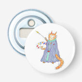 Cat Artist v2 Button Flesopener (Voorkant)