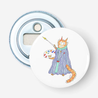 Cat Artist v2 Button Flesopener