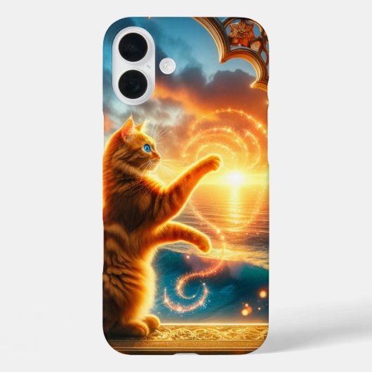 Cat artwork telefoonhoesje Case-Mate iPhone case (Achterkant)