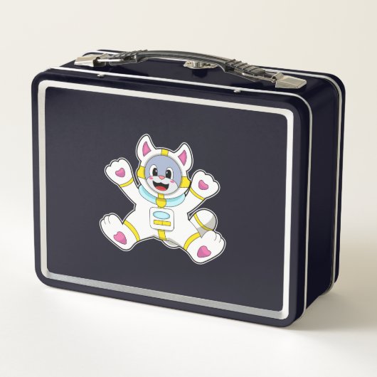 Cat as Astronaut in Costume (Achterkant)