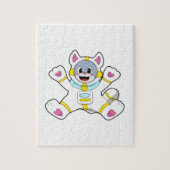 Cat as Astronaut in Costume Legpuzzel (Verticaal)