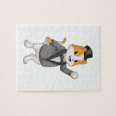 Cat as Groom with Ribbon Legpuzzel (Horizontaal)